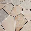 Polygonalplatten - Country Beige - im Polygonalformat vorges&auml;gter Systemboden, St&auml;rke 2  4 cm 4  8 St&uuml;ck per qm.